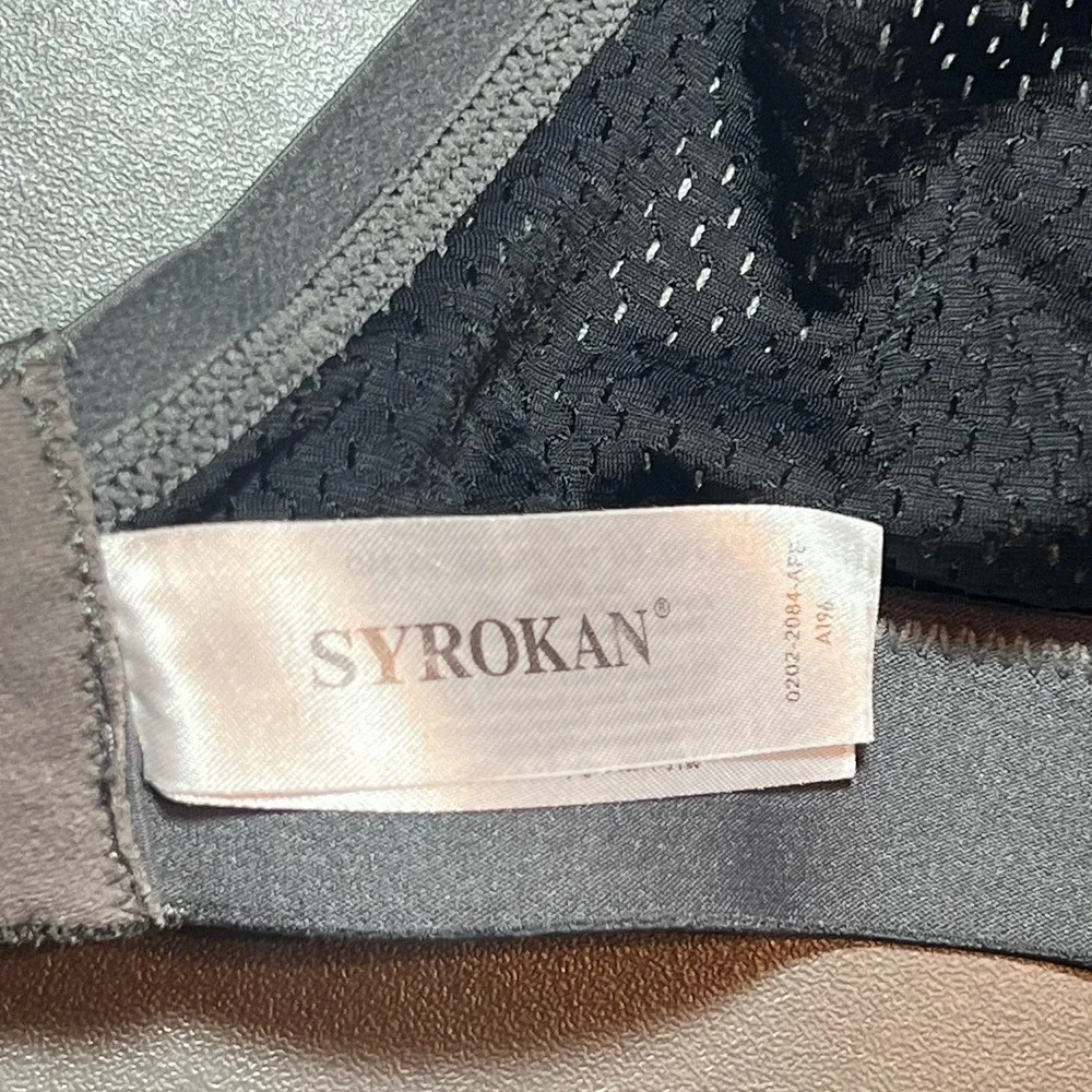 SYROKAN Sport Bra Women's High Impact‎ Tailored Breathable Full Coverage 34 D